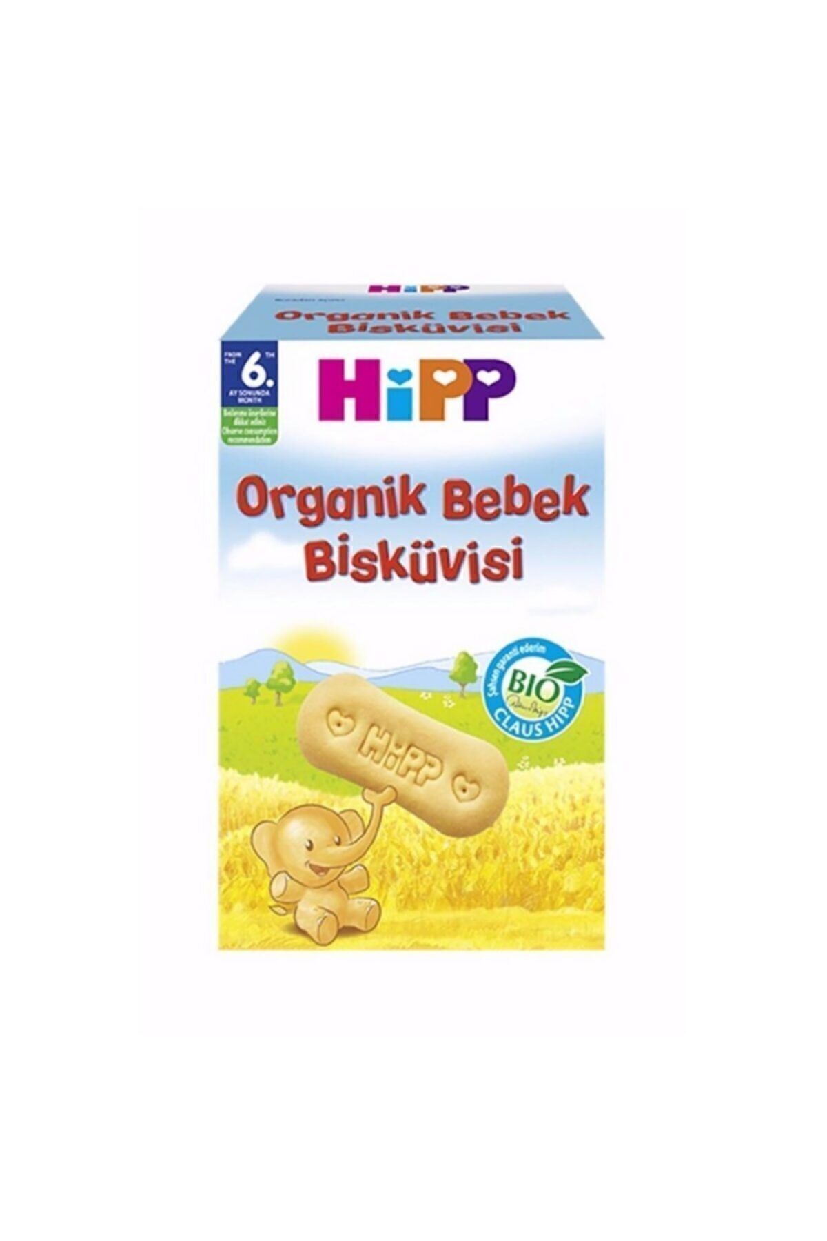 Unisex  Bebek Organik Bebek Bisküvisi 150 gr