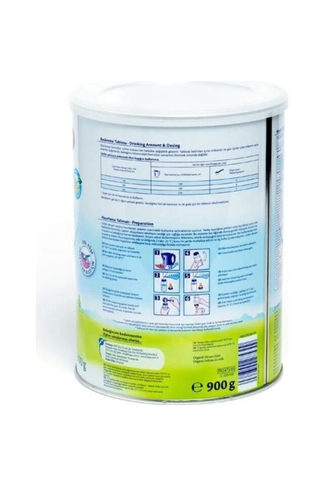 2 Organik Combiotic Bebek Sütü 800gr