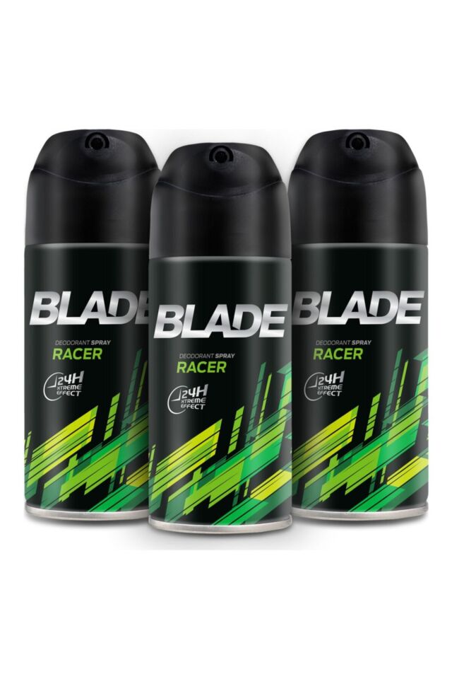 Racer Erkek Deodorant 150 Ml X 3 Adet