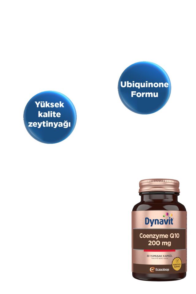 Coenzyme Q10 200 mg 30 Yumuşak Kapsül - Koenzim Q10