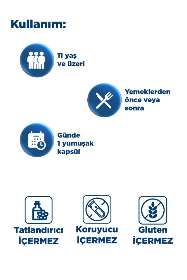 Coenzyme Q10 200 mg 30 Yumuşak Kapsül - Koenzim Q10