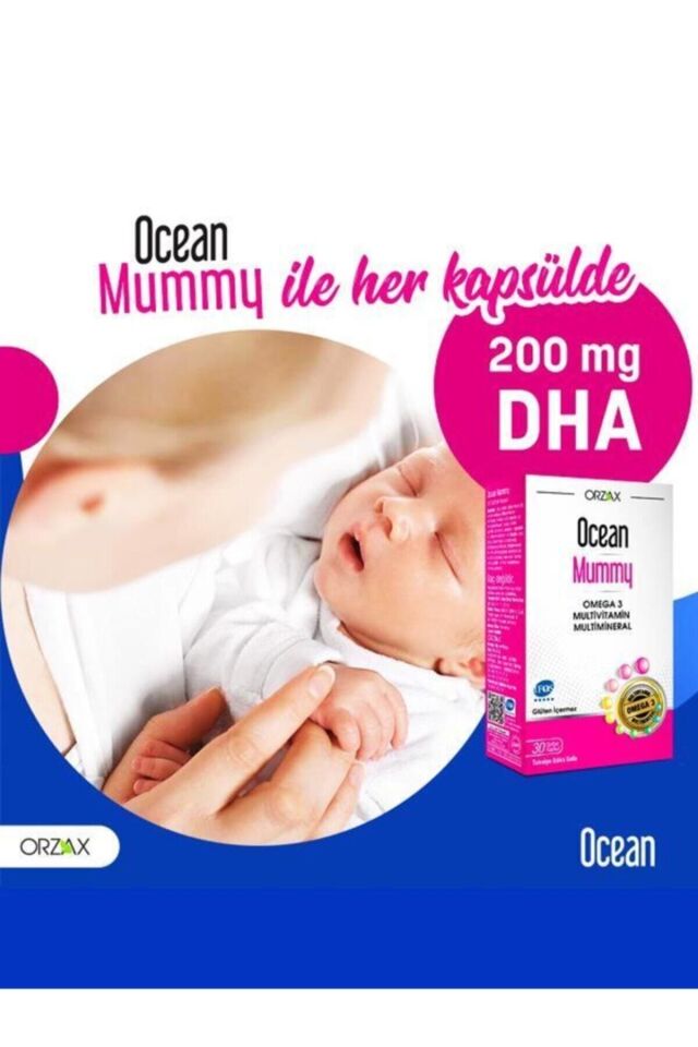 Ocean Mummy Multivitamin Multimineral 30 Kapsül
