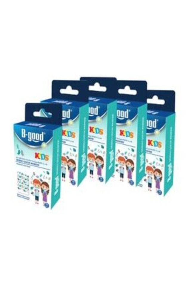 B Good Desenlı Cocuk Maskesı 10 Adetlı Paket 5x10 50 Adet