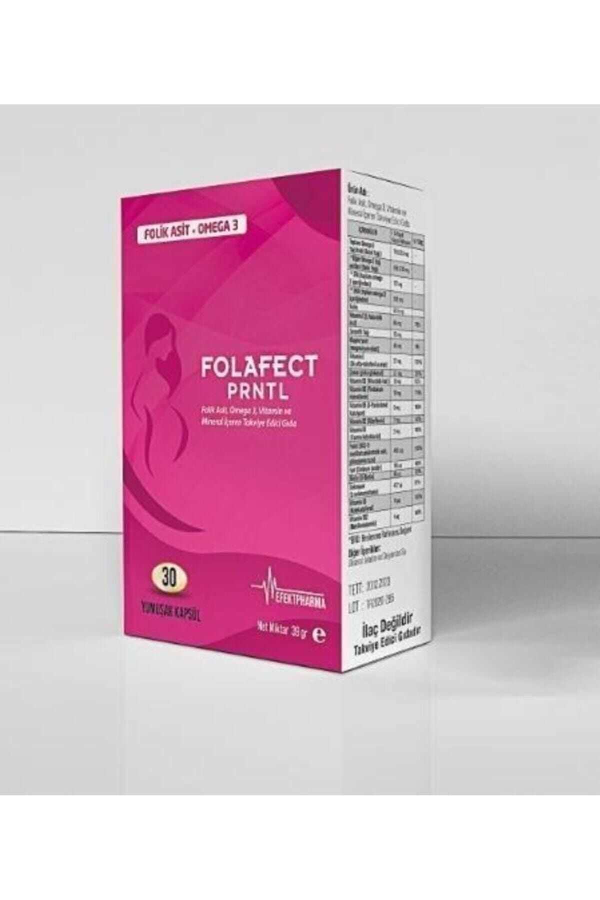 Folafect Prntl Omega 3 Içerikli 30 Yumuşak Kapsül