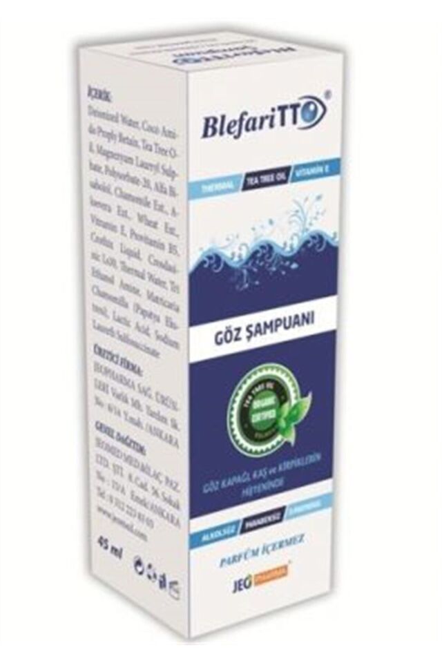 Blefari Göz Şampuanı 45 Ml