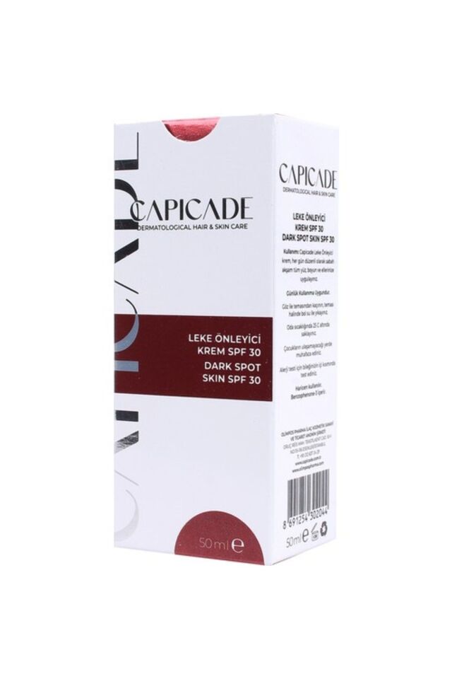 Leke Önleyici Krem Spf 30 50 ml (YENİ AMBALAJ)