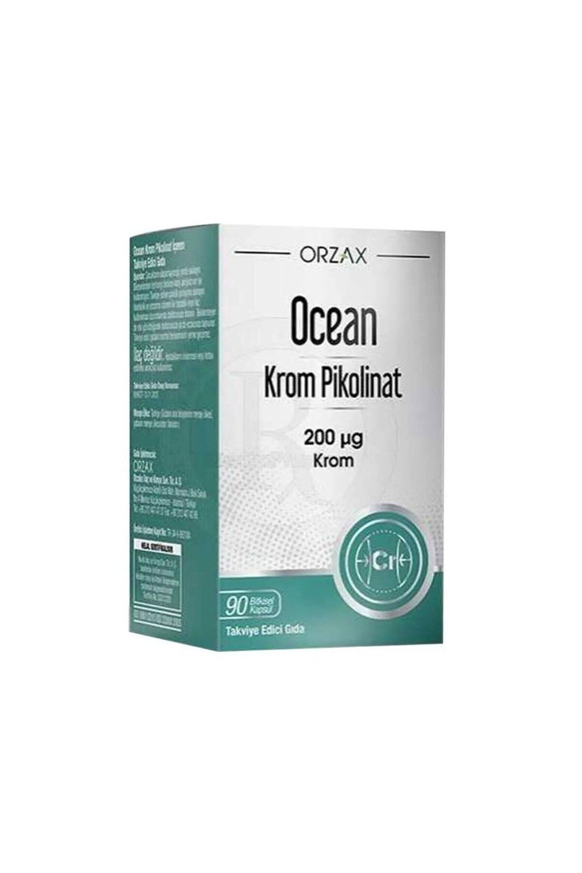 Krom Pikolinat 90 Kapsül 20 Mcg Takviye Edici Gıda