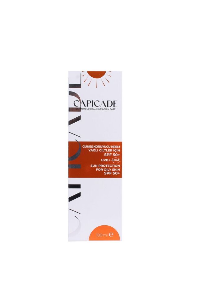 Spf 50+ Güneş Koruyucu Krem Yağlı Akneli Ciltler 100 ml