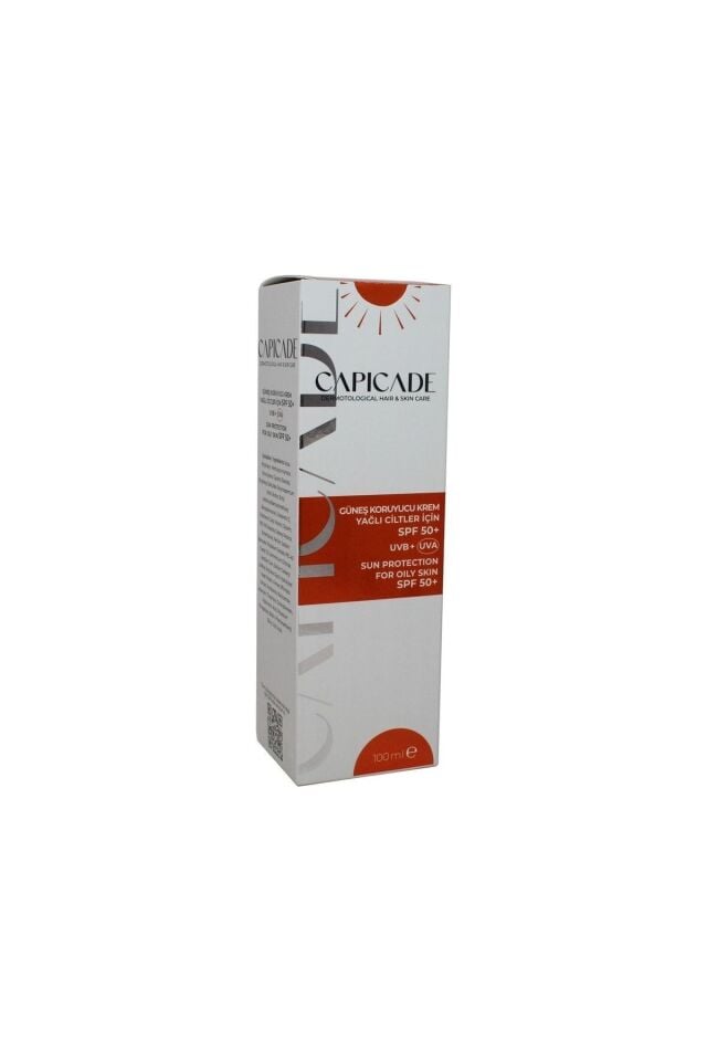 Spf 50+ Güneş Koruyucu Krem Yağlı Akneli Ciltler 100 ml