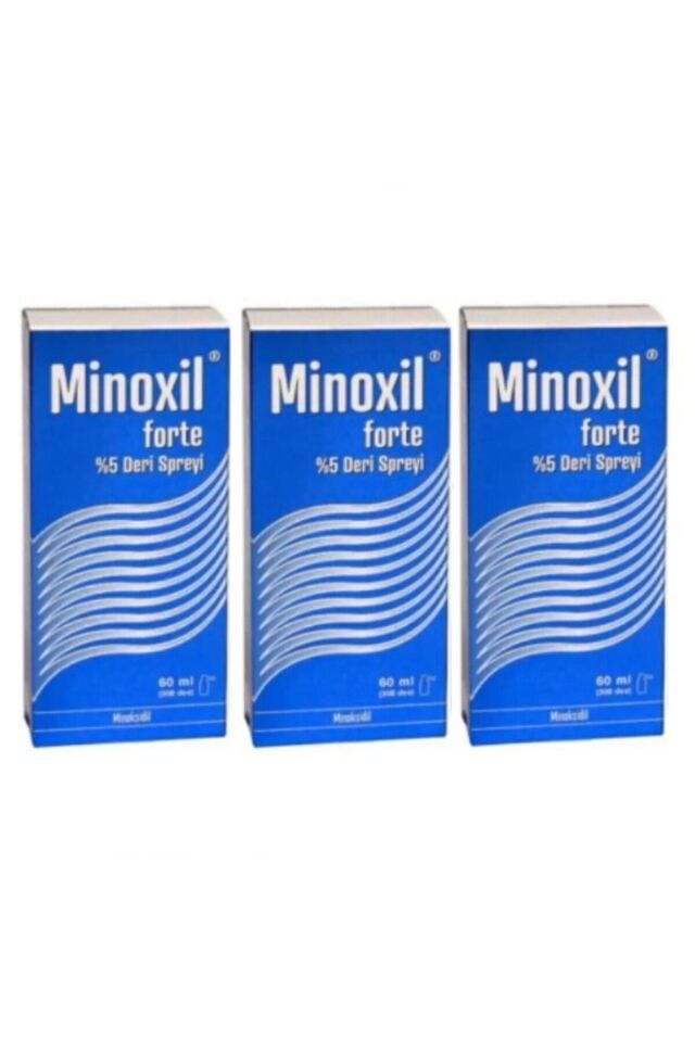 Minoksidil %5 Deri Spreyi x3 adet
