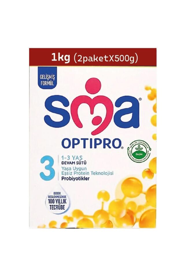 Optipro Probiyotik 3 Devam Sütü 1000 gr