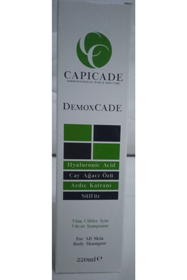 Demoxcade Vücut Şampuanı 220ml for All Skin Body Shampoo