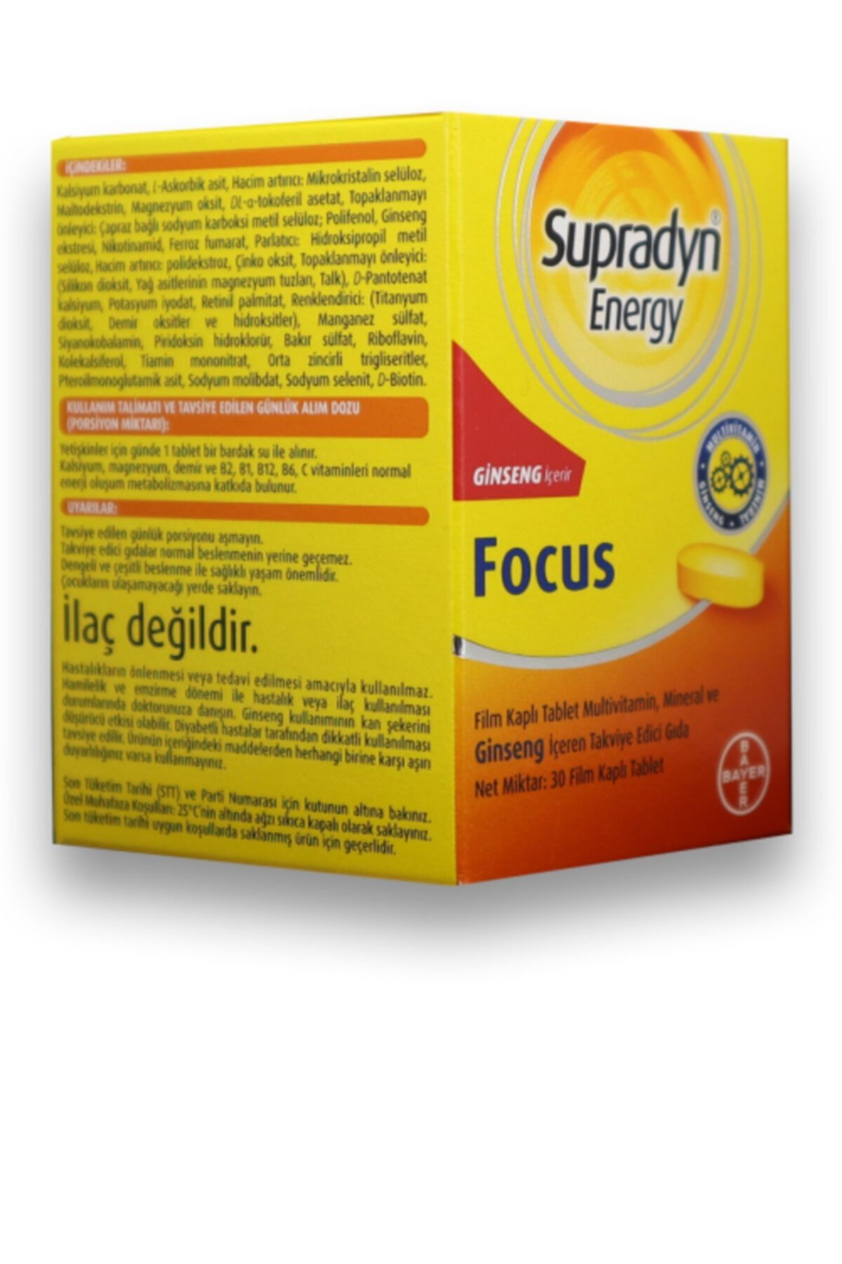 Energy Focus 30 Film Kaplı Tablet