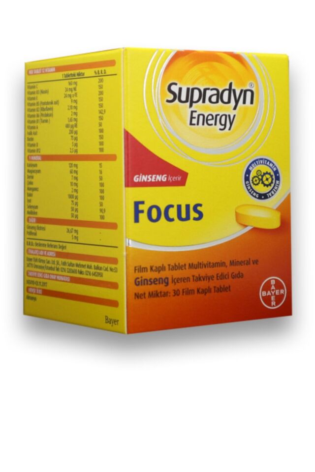 Energy Focus 30 Film Kaplı Tablet