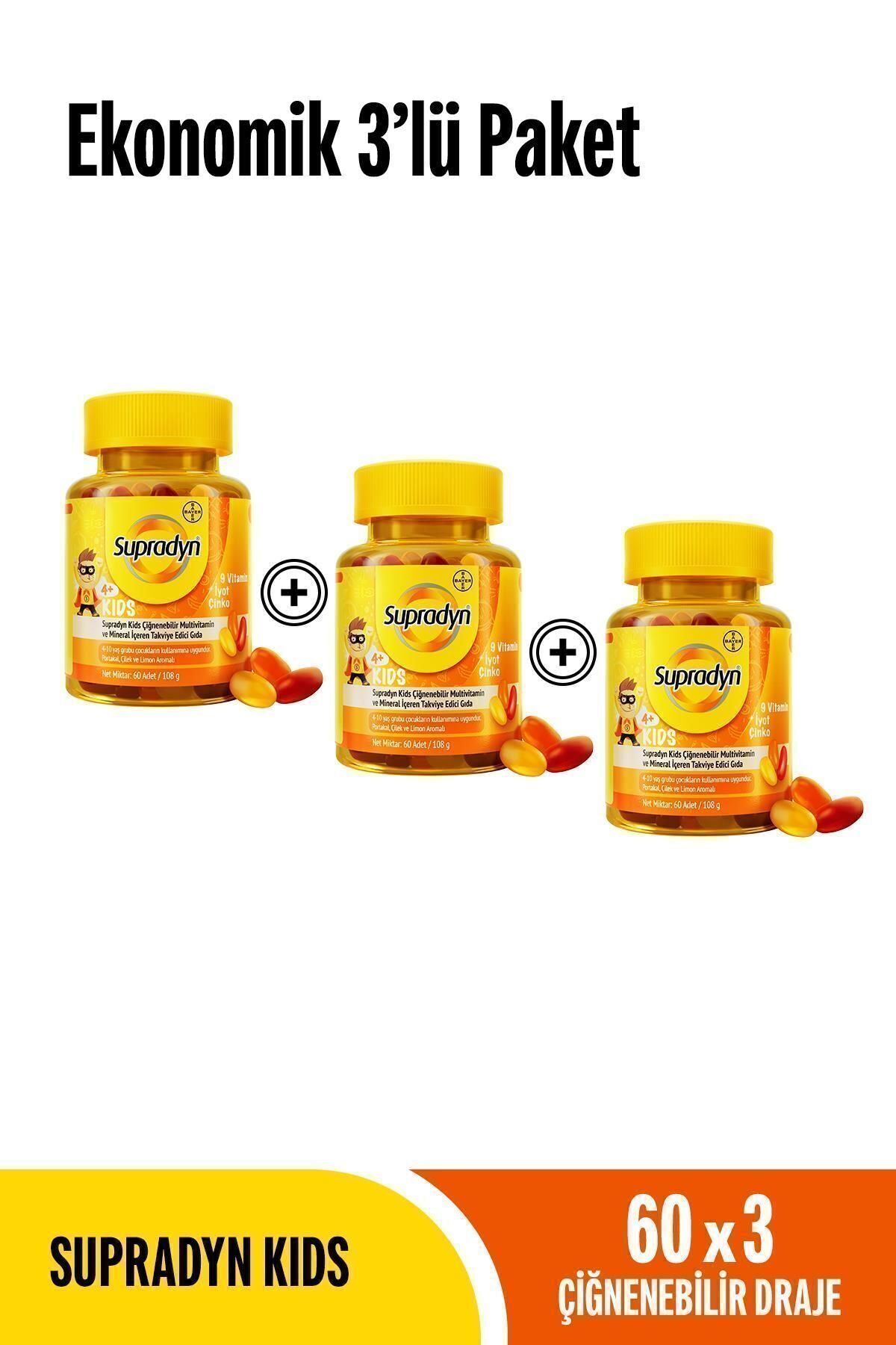 Kids 60x3 Ekonomik 3'lü Paket