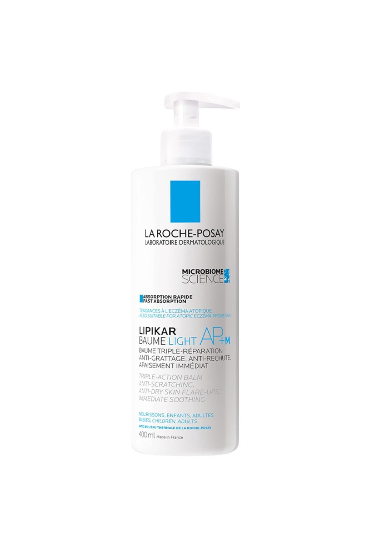 Lipikar Baume Light Ap M 400 ml
