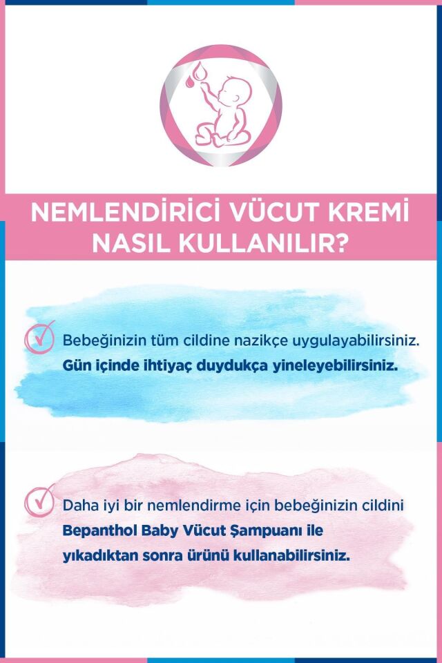 Baby Nemlendirici Vücut Kremi 200 ml Hassas ve Kuru Ciltler Için - Günlük Yoğun Nemlendirici Bakım