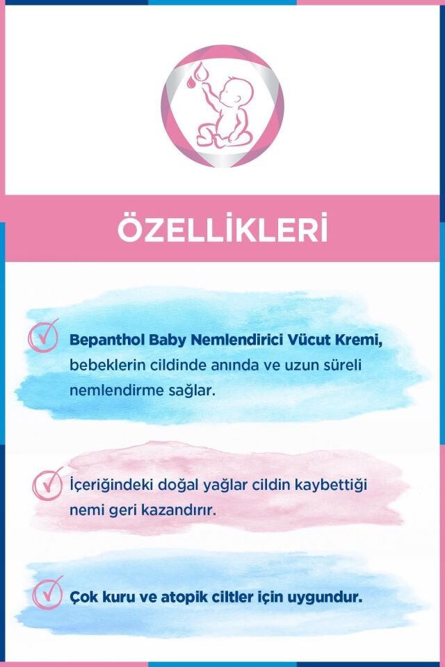 Baby Nemlendirici Vücut Kremi 200 ml Hassas ve Kuru Ciltler Için - Günlük Yoğun Nemlendirici Bakım
