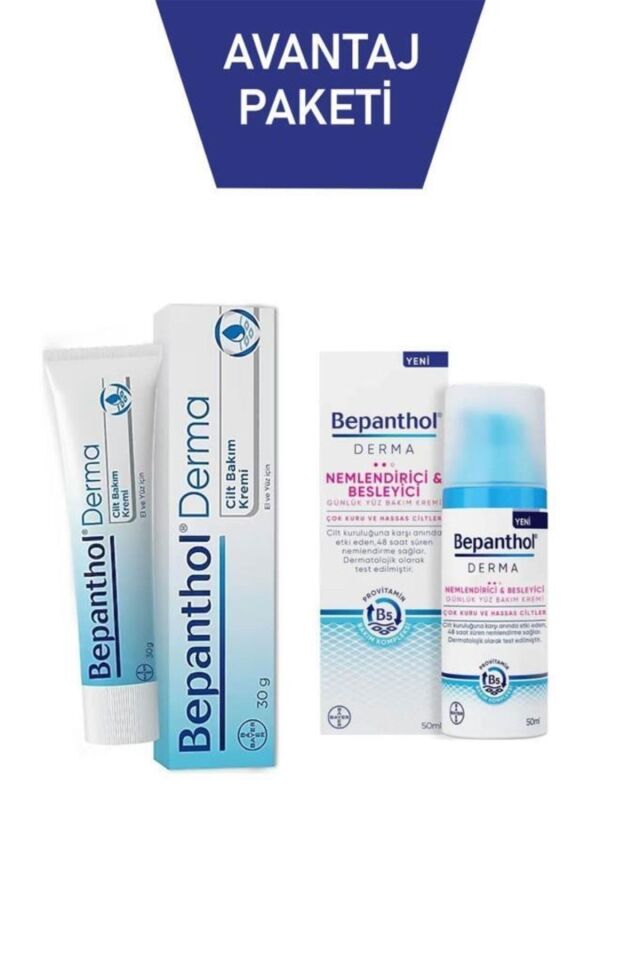 Nemlendirici Yüz Kremi 50 ml Cilt Bakım Kremi 30 gr Cilt Bakım Seti 8699546358878