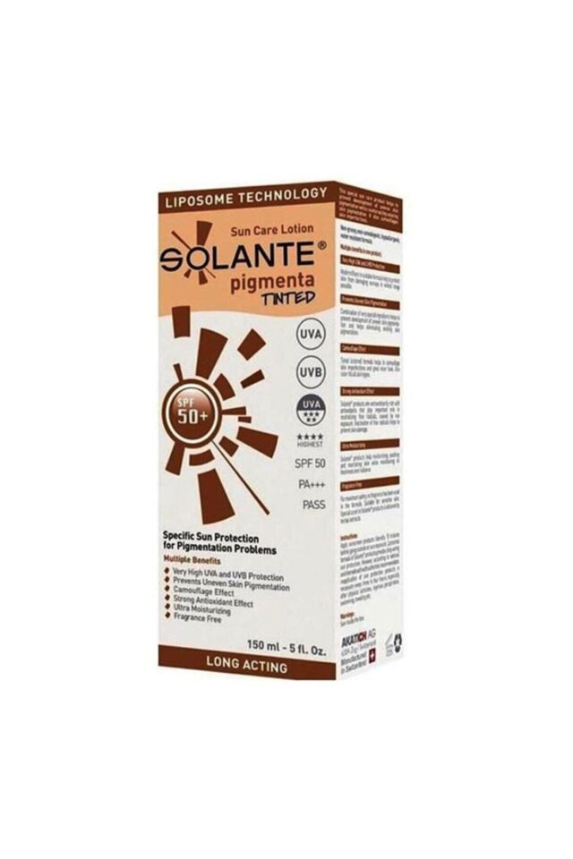 Pigmenta-tinted Spf 50 Güneş Koruyucu Losyon 150 ml