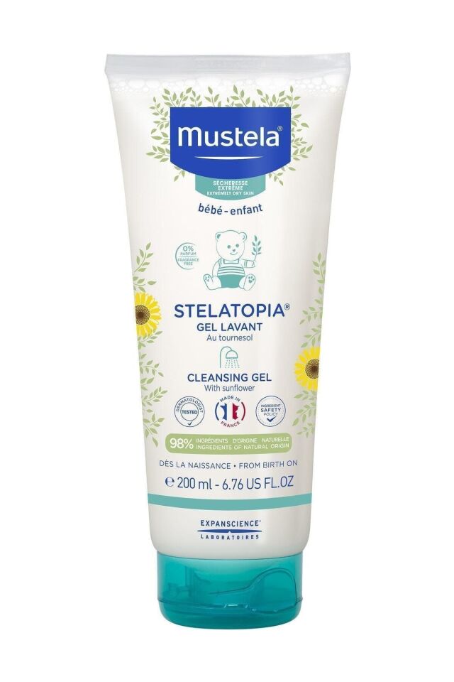 Stelatopia Çok Kuru Ciltler Için Şampuan 200 ml