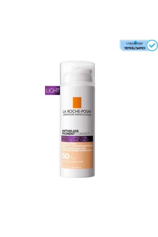 Anthelios Pigment Correct Güneş Koruyucu Spf50 50 ml - Light