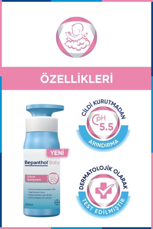 Baby Vücut Şampuanı 400 ml