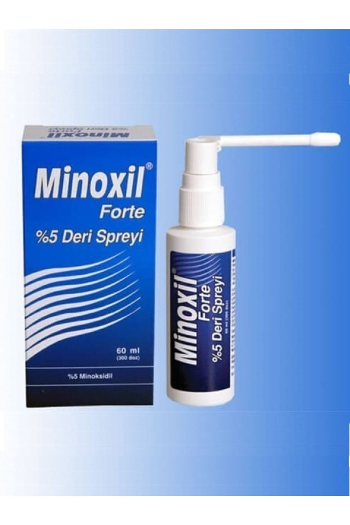 % 5 Minoksidil Deri Spreyi