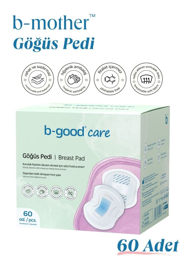 Göğüs Pedi 60 Adet