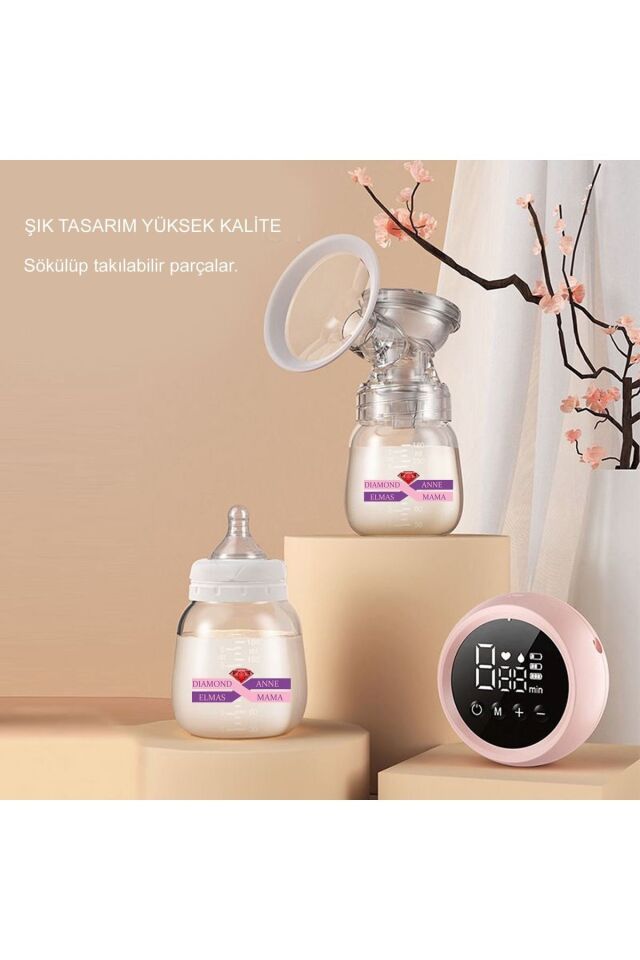 Anne Elektirikli Gögüs Pompası Çiftli MZ-608T