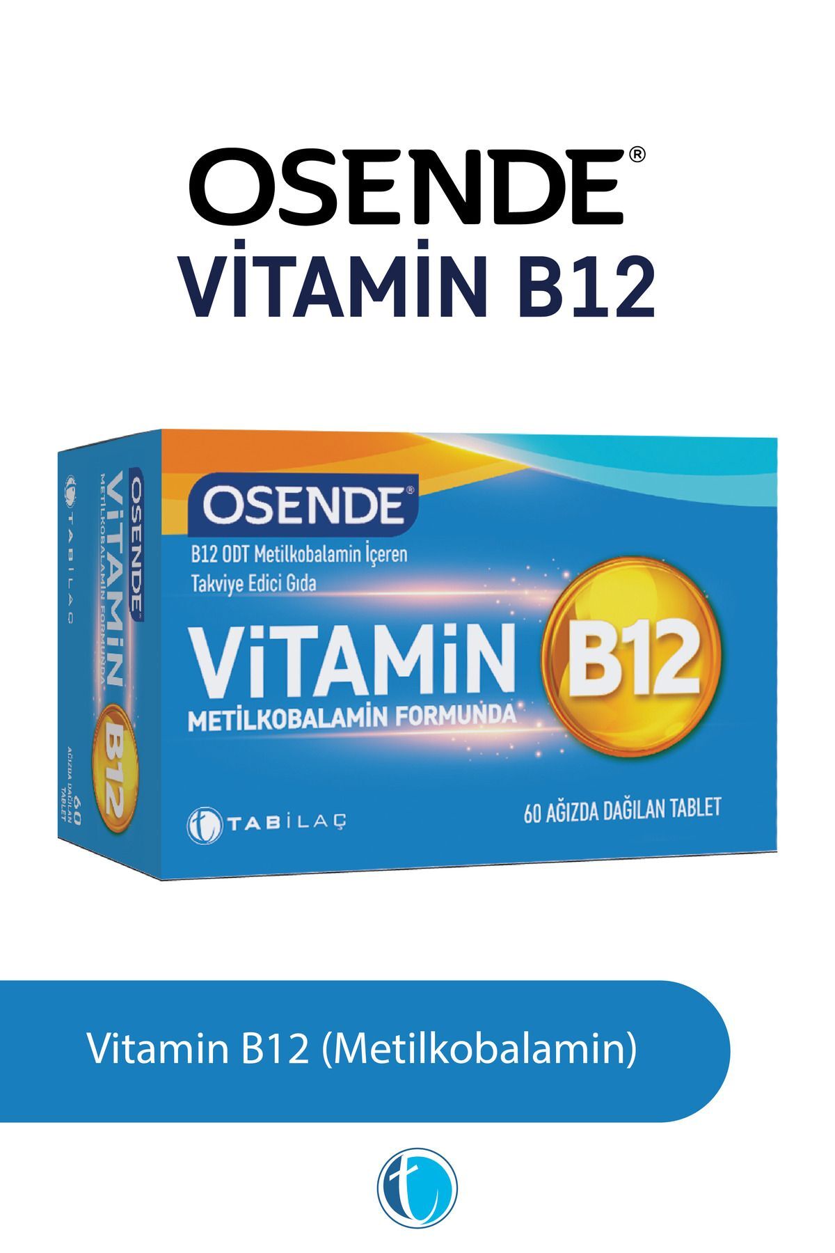 Vitamin B12 60 Dilaltı Tablet