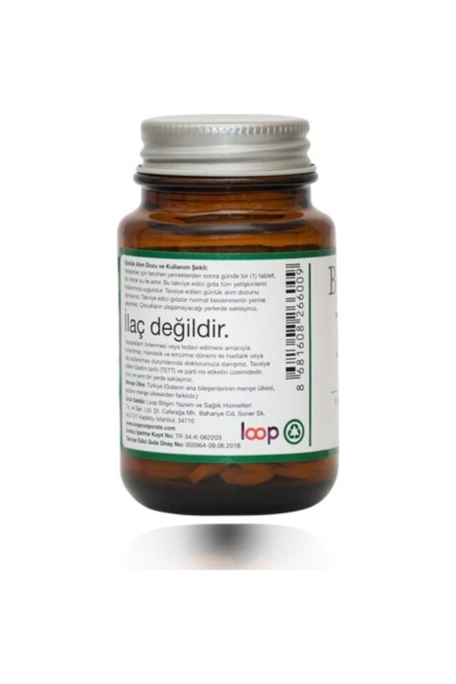 Biotin 2.5mg 60 Tablet (saç Dökülmesi, Ve Tırnaklar Için)