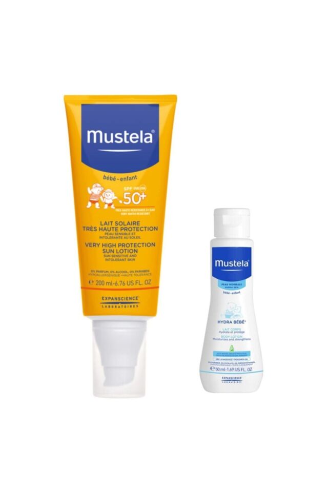 Very High Protection Spf 50+ Sprey Güneş Kremi 200 Ml + 50 Ml Hydra Bebe Losyon