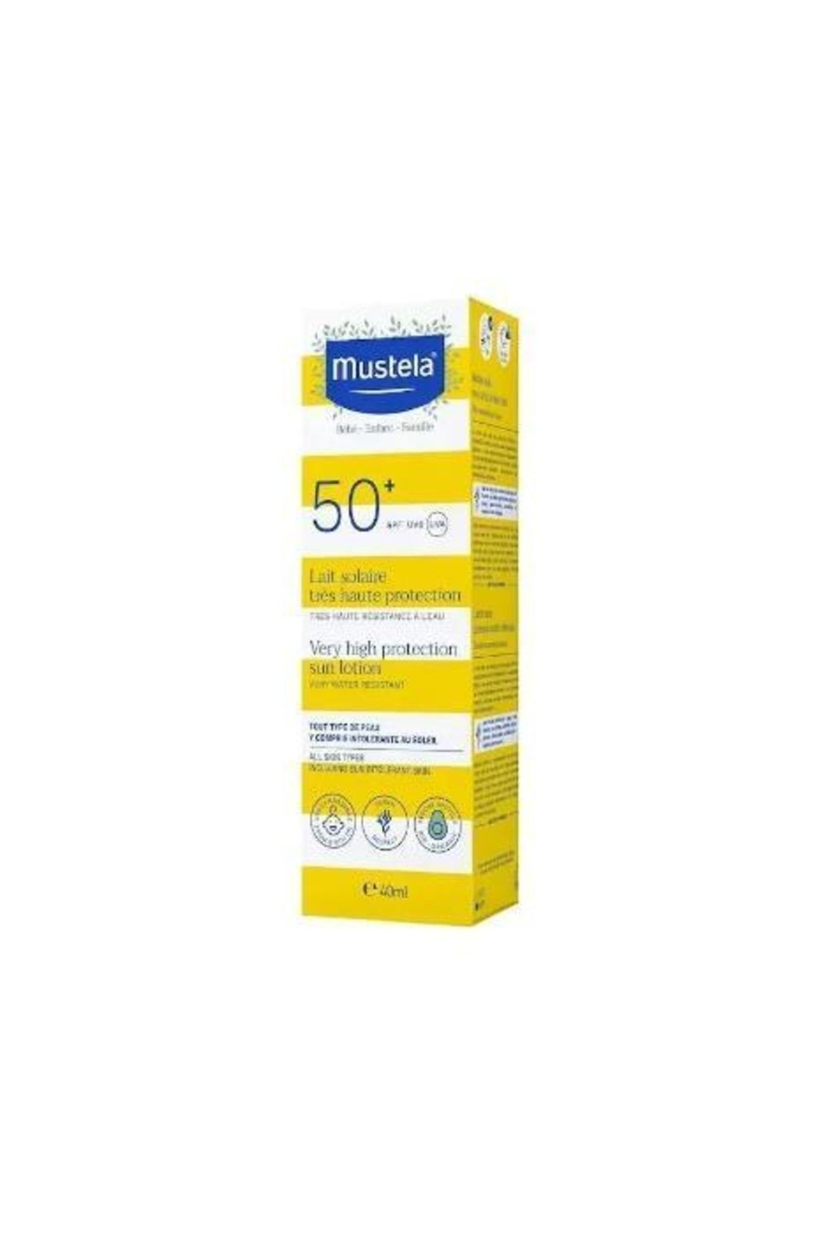 Çok Yüksek Koruma Faktörlü Güneş Losyonu Spf50+ 40ml
