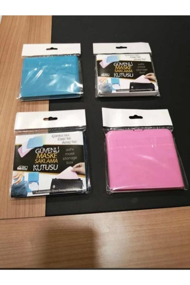 Maske Saklama Koruma Kutusu Cep