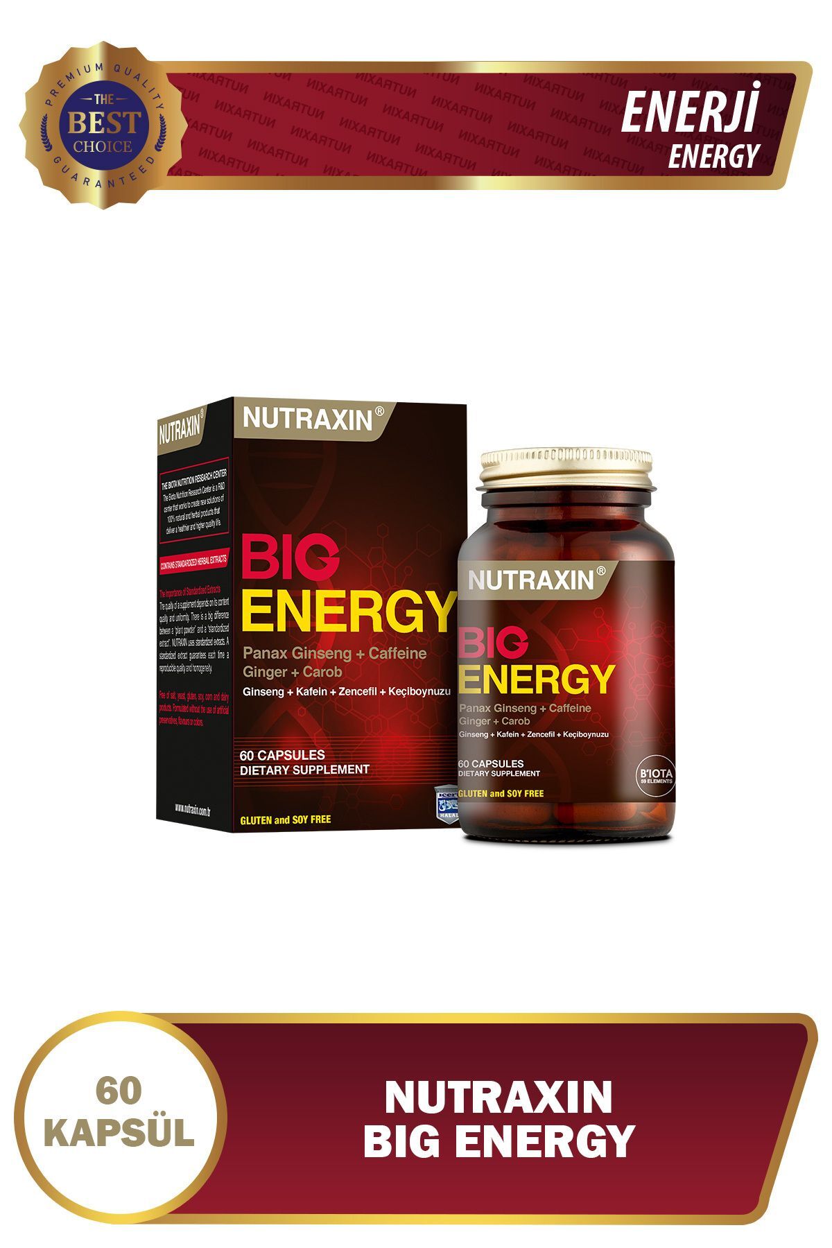 Big Energy - Vitamin Takviyesi 60 Tablet