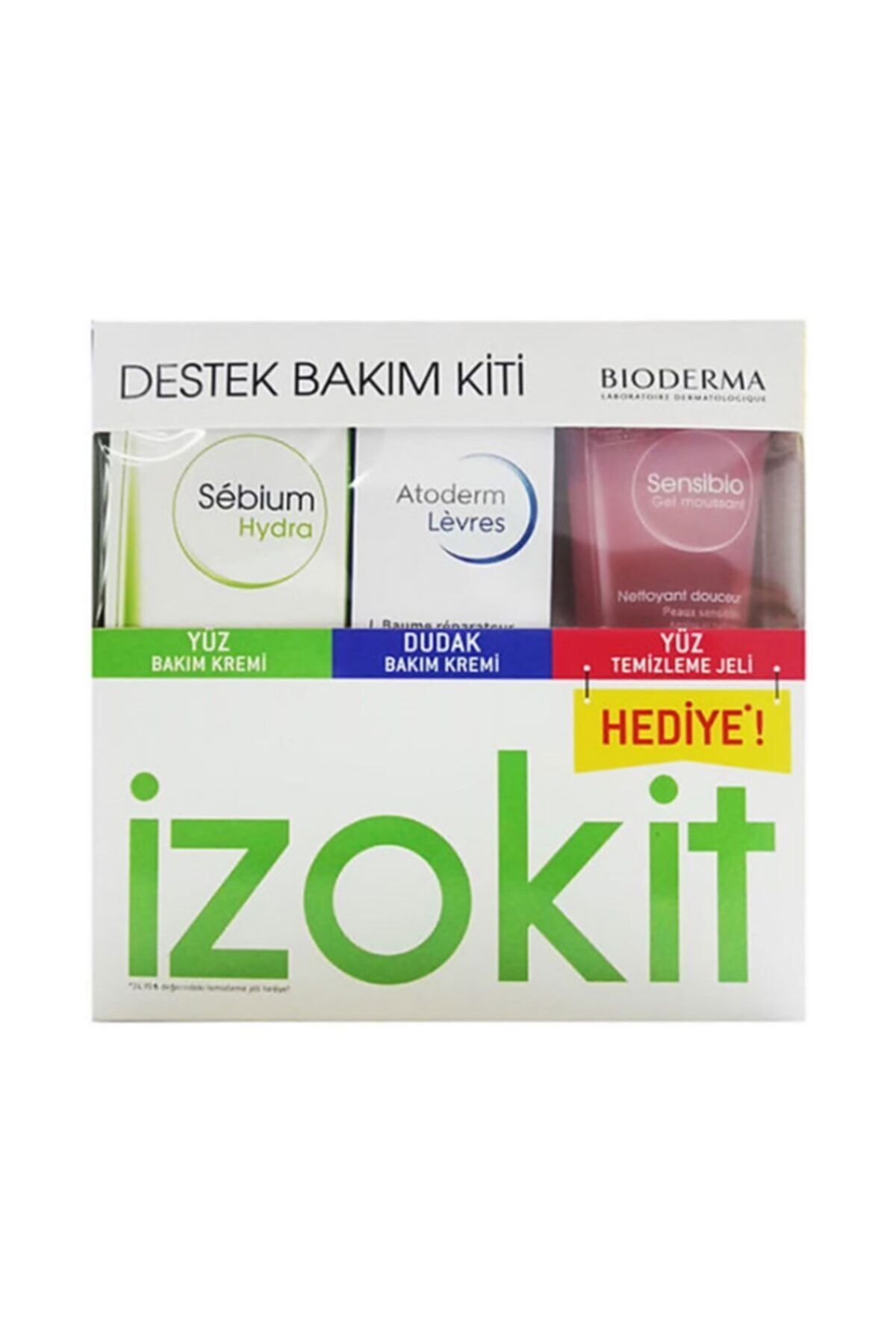 Sebium Izokit Kurutucu Akne Tedavilerine Destek Bakım Kiti (puansız)