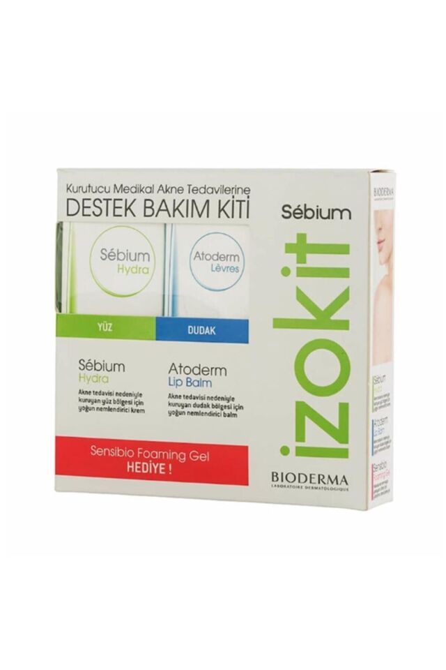 Sebium Izokit Kurutucu Akne Tedavilerine Destek Bakım Kiti (puansız)