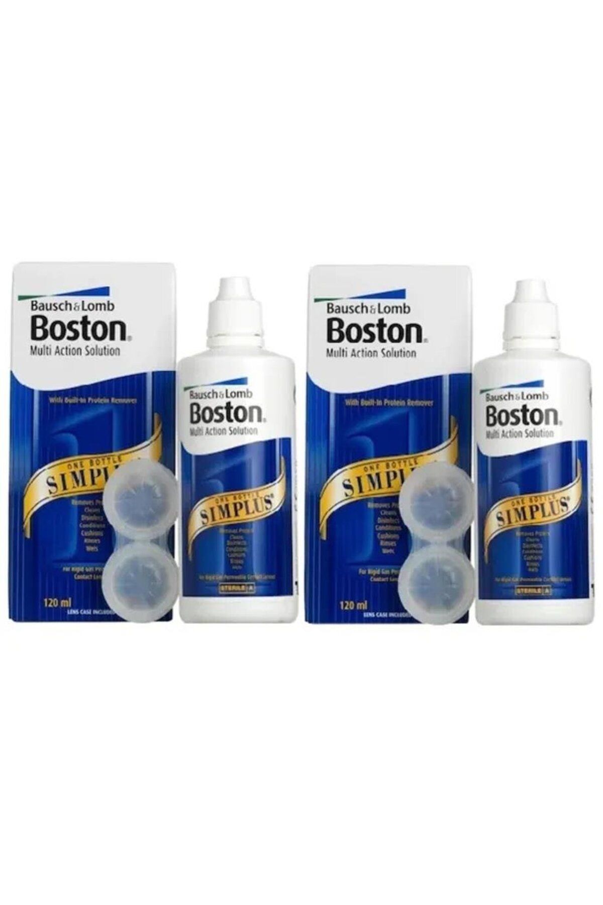 Boston Multi Action Sımplus Sert Lens Solüsyonu 120 ml 2 Ad