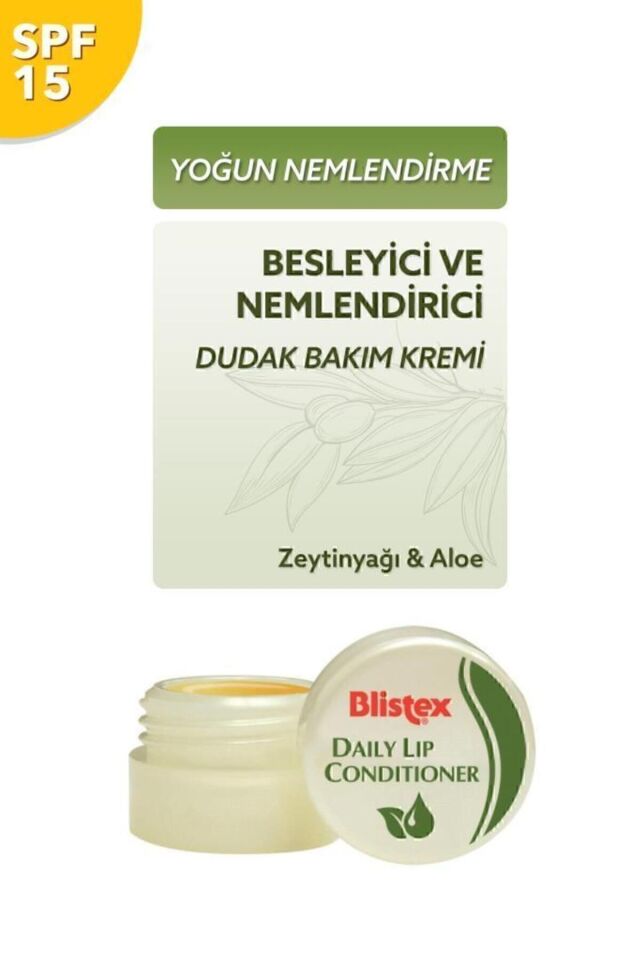 Daily Lip Conditioner - Yoğun Nemlendirme Etkili Günlük Dudak Bakım Kremi Spf30