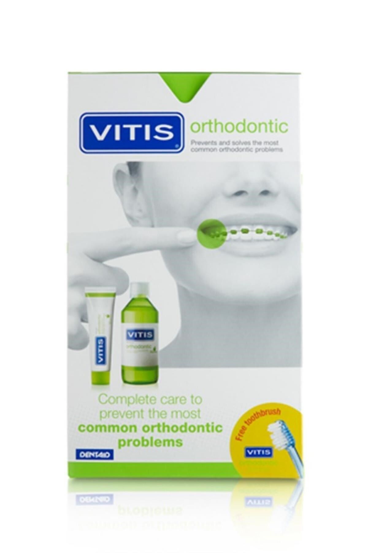 Ortho Pack 500 Ml Gargara + 100 Ml Macun + Ortodontik Access (küçük Başlı) Diş Fırçası