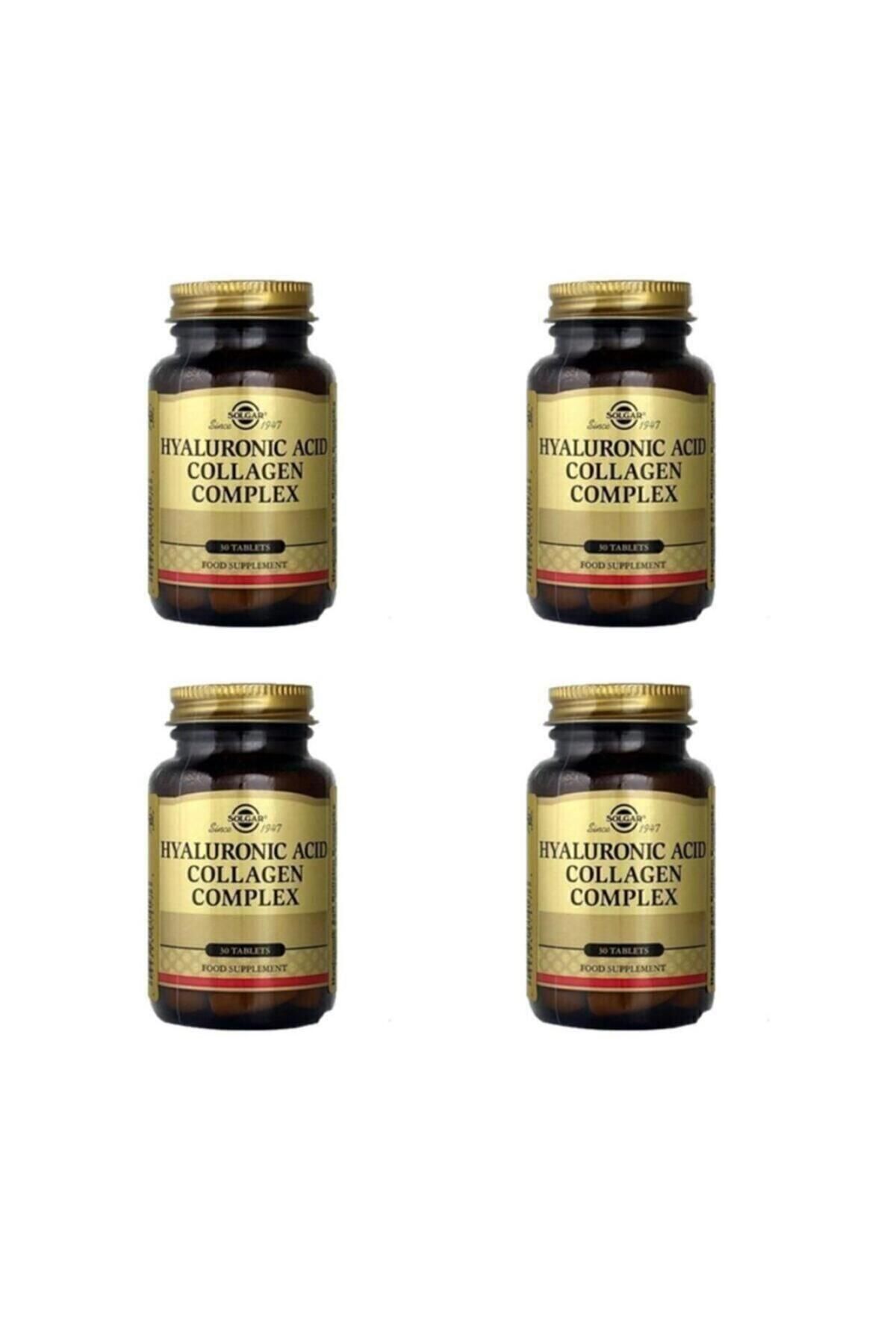 Hyaluronic Acid Collagen Complex 120 Mg 30 Tablet 4 Adet