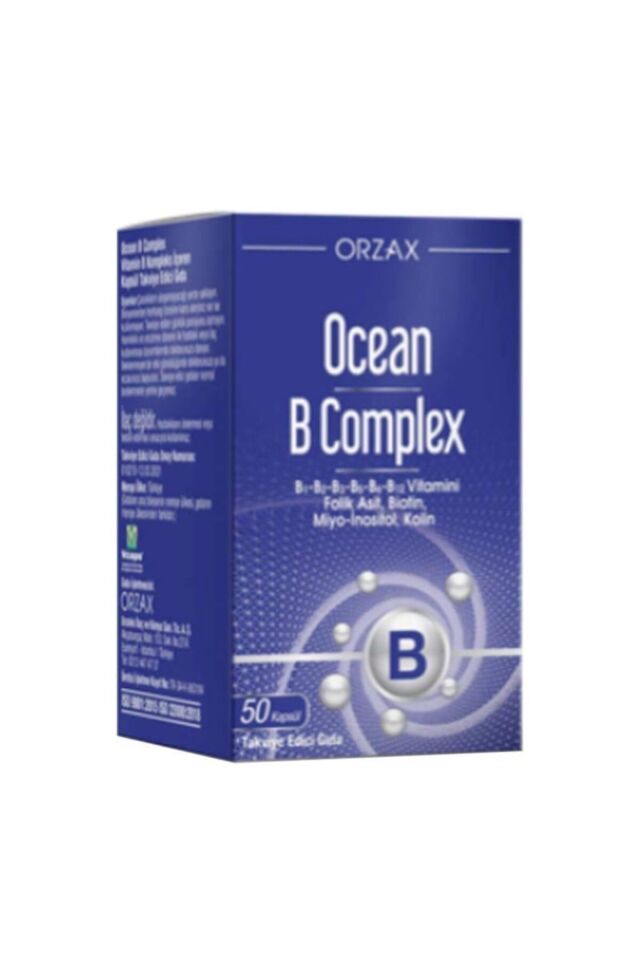 OCEAN B Complex 50 Kapsül 8697595872871