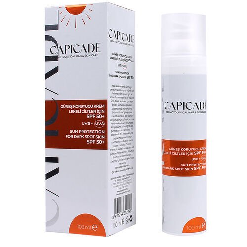 CAPİCADE LEKELİ GÜNES SPF 50 For Dark Spot Skin Spf 50+ (lekeli Ciltler Için)