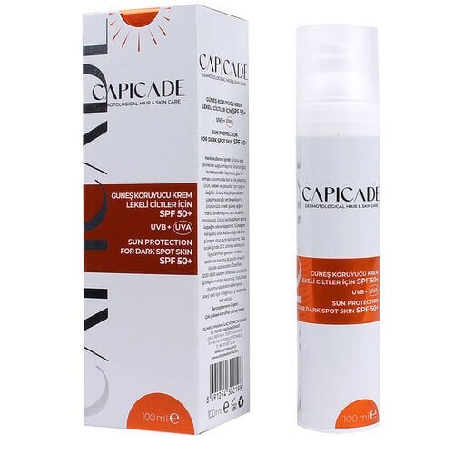 CAPİCADE LEKELİ GÜNES SPF 50 For Dark Spot Skin Spf 50+ (lekeli Ciltler Için)