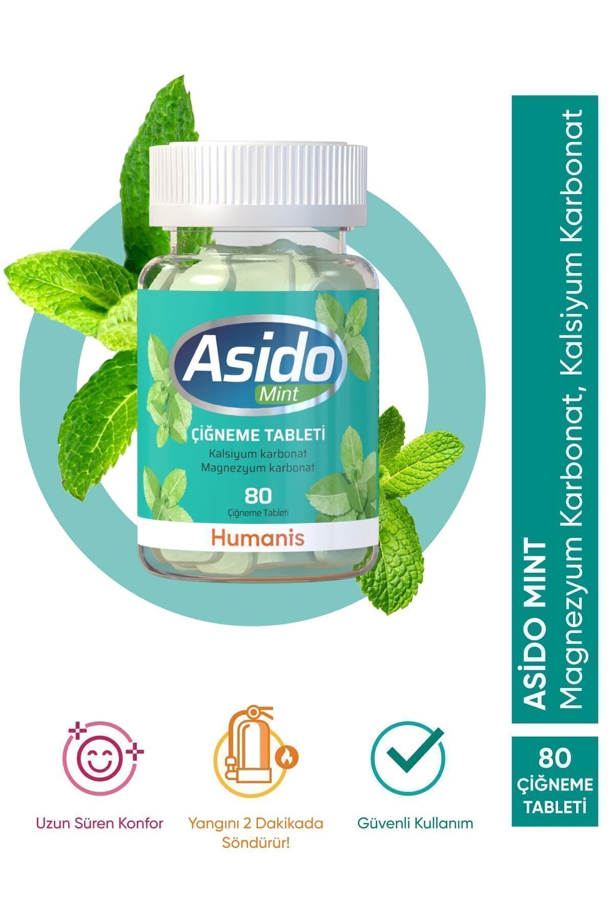 Mint 80 Çiğneme Tableti