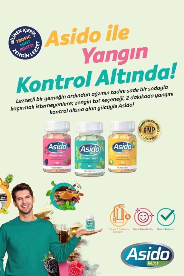 Mint 80 Çiğneme Tableti