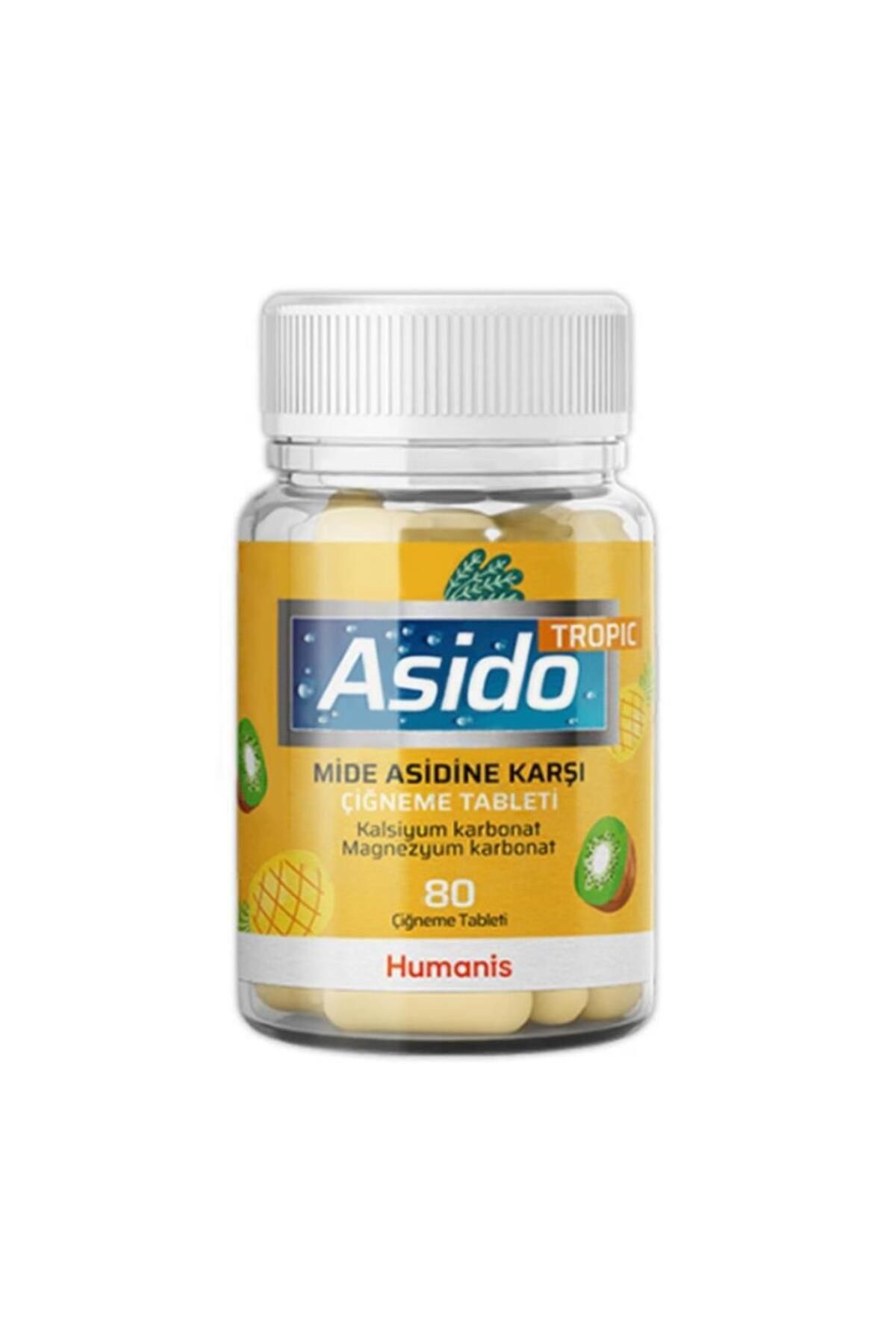 Asido Tropic 80 Çiğneme Tableti