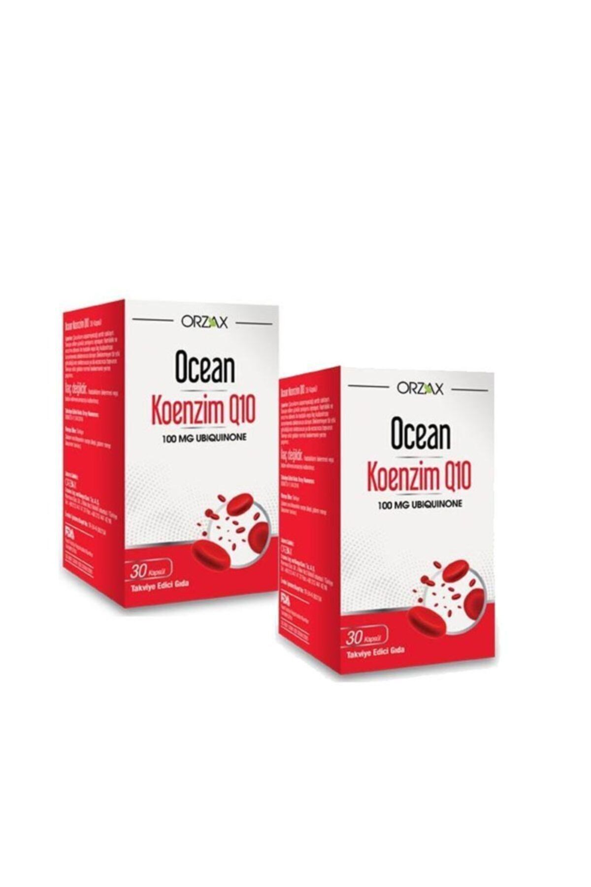 Koenzim Q10 100 Mg Ubikinon 30 Kapsül 2'li
