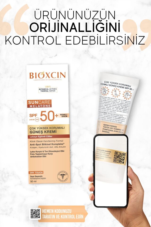 Sun Care Lekeye Eğilimli Ciltler Için Spf50 Güneş Kremi 50 ml - Renkli